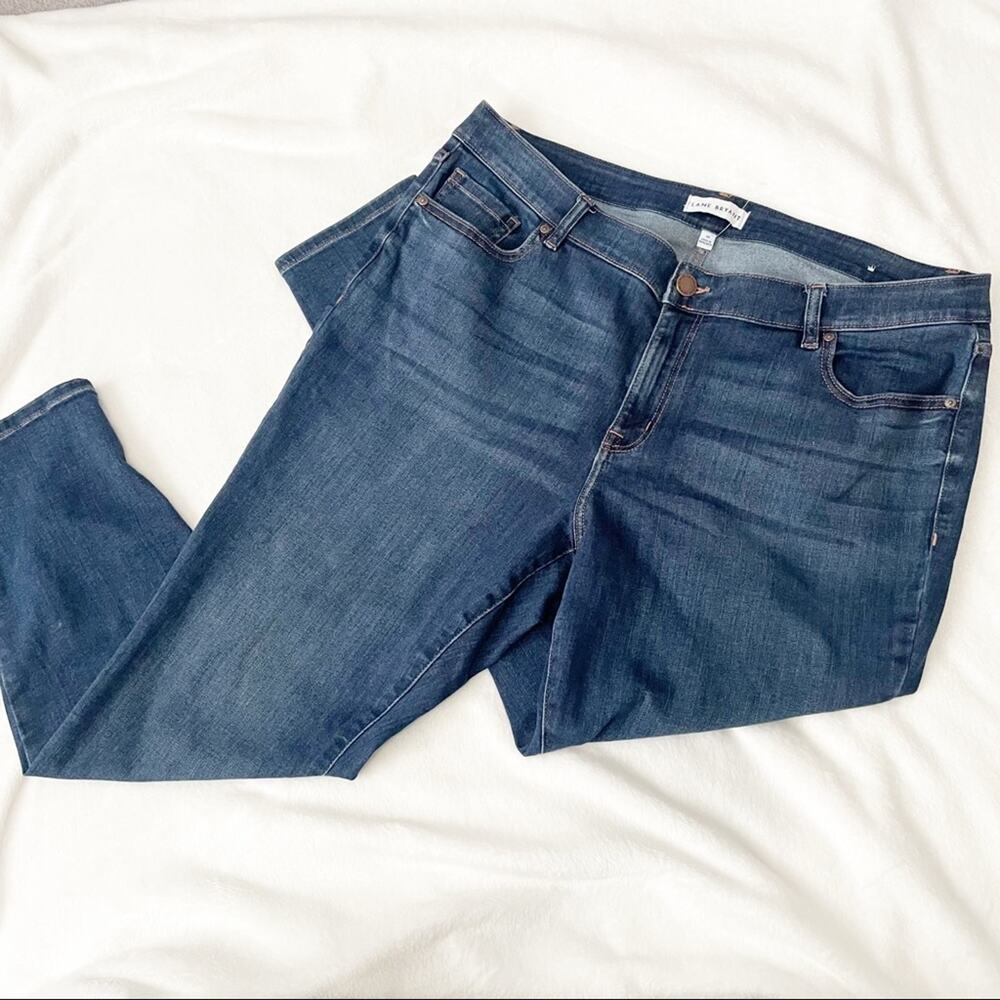 Lane Bryant jeans magic waistband mid rise skinny signature fit size 20